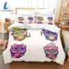 Cartoon Owl Bedding Sets Kids Birthday Quilt Cover 4