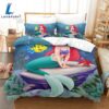 Cartoon The Little Mermaid Ariel Bedding Set Quilt Duvet Cover 4