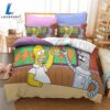 Cartoon The Simpsons Cosplay Bedding Set Quilt Cover 10