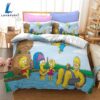 Cartoon The Simpsons Cosplay Bedding Set Quilt Cover 1