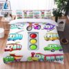 Cartoon Truck Bedding Set Quilt Cover 4