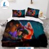 Cartoon Turning Red Bedding Set Quilt Duvet Cover Bedding Sets V7