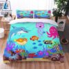Cartoon Undersea World Bedding Set Quilt Cover 1