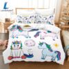 Cartoon Unicorn Bedding Set Quilt Covers Room Decoration 11