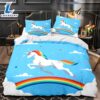 Cartoon Unicorn Bedding Set Quilt Duvet Cover Bedding Sets 5