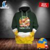 Cheer For St Patrick With Beer Green 3D Novelty Hoodie 2025