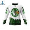 Chicago Blackhawks Happy St.Patrick Days Jersey Long Sleeved Sweatshirt 5 Chicago Blackhawks Happy St.Patrick Days Jersey Long Sleeved Sweatshirt