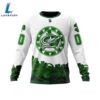Columbus Blue Jackets Happy St.Patrick Days Jersey Long Sleeved Sweatshirt 4 Columbus Blue Jackets Happy St.Patrick Days Jersey Long Sleeved Sweatshirt