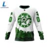 Dallas Stars Happy St.Patrick Days Jersey Long Sleeved Sweatshirt 5 Dallas Stars Happy St.Patrick Days Jersey Long Sleeved Sweatshirt