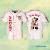 Disney Cartoon Characters Mickey Mouse Christmas Custom Baseball Jersey 8 Disney Cartoon Characters Mickey Mouse Christmas Custom Baseball Jersey