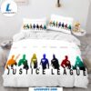 Disney Justice League Bedding Set Quilt Duvet Cover Throw Bedding Sets V6