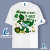 Happy St Pat Trex Day With Pot Of Gold Shirt Youth 2025