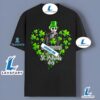 Horror Jack Skellington With St Patricks Day In Heart Shirt 2025