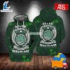 Irish Blood St Patrick Day Never Underestimate Green 3D Realistic Hoodie 2025