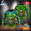 Jacksonville Jaguars St Patricks Baby Yoda Green 3D Art Hoodie 2025