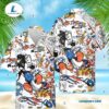 Mickey Mouse Cartoon Graphics Hawaiian Shirt, Disney Summer Beach Matching Family Vacation Gifts