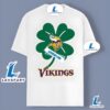 Minnesota Vikings And Happy Shamrock St Patrick Day Shirt For Fans 2025