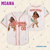 Moana Disney Customized Baseball Jerseys With Name Number 3 Moana Disney Customized Baseball Jerseys With Name Number