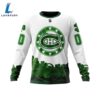 Montreal Canadiens Happy St.Patrick Days Jersey Long Sleeved Sweatshirt 4 Montreal Canadiens Happy St.Patrick Days Jersey Long Sleeved Sweatshirt