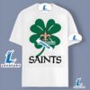 New Orleans Saints With Shamrock St Patrick Day Classic Shirt 2025 2 New Orleans Saints With Shamrock St Patrick Day Classic Shirt 2025