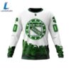 New York Rangers Happy St.Patrick Days Jersey Long Sleeved Sweatshirt 4 New York Rangers Happy St.Patrick Days Jersey Long Sleeved Sweatshirt
