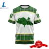 NFL Denver Broncos Special Design For St. Patrick Day 3D T-Shirts
