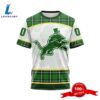 NFL Detroit Lions Special Design For St. Patrick Day 3D T-Shirts 4 NFL Detroit Lions Special Design For St. Patrick Day 3D T-Shirts