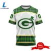 NFL Green Bay Packers Special Design For St. Patrick Day 3D T-Shirts