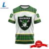NFL Las Vegas Raiders Special Design For St. Patrick Day 3D T-Shirts 4 NFL Las Vegas Raiders Special Design For St. Patrick Day 3D T-Shirts