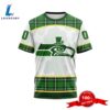 NFL Seattle Seahawks Special Design For St. Patrick Day 3D T-Shirts 5 NFL Seattle Seahawks Special Design For St. Patrick Day 3D T-Shirts