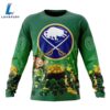 NHL Buffalo Sabres Special Design For St.Patrick Day Long Sleeved Sweatshirt 5 NHL Buffalo Sabres Special Design For St.Patrick Day Long Sleeved Sweatshirt