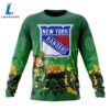 NHL New York Rangers Special Design For St.Patrick Day Long Sleeved Sweatshirt 4 NHL New York Rangers Special Design For St.Patrick Day Long Sleeved Sweatshirt