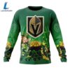 NHL Vegas Golden Knights Special Design For St.Patrick Day Long Sleeved Sweatshirt 5 NHL Vegas Golden Knights Special Design For St.Patrick Day Long Sleeved Sweatshirt