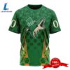Personalized NHL Arizona Coyotes Full Green Design For St. Patrick's Day All Over Print Shirts 4 Personalized NHL Arizona Coyotes Full Green Design For St. Patrick's Day All Over Print Shirts