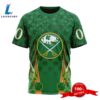 Personalized NHL Buffalo Sabres Full Green Design For St. Patrick's Day All Over Print Shirts 4 Personalized NHL Buffalo Sabres Full Green Design For St. Patrick's Day All Over Print Shirts