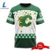Personalized NHL Calgary Flames Special Design For St. Patrick Day All Over Print Shirts 4 Personalized NHL Calgary Flames Special Design For St. Patrick Day All Over Print Shirts