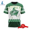 Personalized NHL Columbus Blue Jackets Special Design For St. Patrick Day All Over Print Shirts