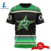 Personalized NHL Dallas Stars Specialized Unisex Kits Hockey Celebrate St Patrick's Day 3D T-Shirts 5 Personalized NHL Dallas Stars Specialized Unisex Kits Hockey Celebrate St Patrick's Day 3D T-Shirts
