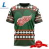 Personalized NHL Detroit Red Wings Specialized Unisex Kits Hockey St Patrick's Day 3D Shirts 5 Personalized NHL Detroit Red Wings Specialized Unisex Kits Hockey St Patrick's Day 3D Shirts