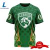 Personalized NHL Florida Panthers Full Green Design For St. Patrick's Day All Over Print Shirts