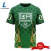 Personalized NHL Los Angeles Kings Full Green Design For St. Patrick's Day All Over Print Shirts 5 Personalized NHL Los Angeles Kings Full Green Design For St. Patrick's Day All Over Print Shirts