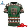 Personalized NHL Los Angeles Kings Specialized Unisex Kits Hockey St Patrick's Day 3D Shirts