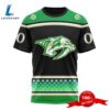 Personalized NHL Nashville Predators Specialized Hockey Celebrate St Patrick's Day 3D Shirts