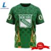 Personalized NHL New York Rangers Full Green Design For St. Patrick's Day All Over Print Shirts 5 Personalized NHL New York Rangers Full Green Design For St. Patrick's Day All Over Print Shirts