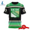 Personalized NHL New York Rangers Specialized Hockey Celebrate St Patrick's Day 3D Shirts 4 Personalized NHL New York Rangers Specialized Hockey Celebrate St Patrick's Day 3D Shirts