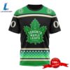 Personalized NHL Toronto Maple Leafs Specialized Hockey Celebrate St Patrick's Day 3D Shirts 4 Personalized NHL Toronto Maple Leafs Specialized Hockey Celebrate St Patrick's Day 3D Shirts