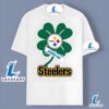 Pittsburgh Steelers And Happy Shamrock St Patrick Day Shirt Design 2025