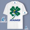 Shamrock Los Angeles Rams And Happy St Patrick Day Shirt Men Women 2025 2 Shamrock Los Angeles Rams And Happy St Patrick Day Shirt Men Women 2025