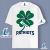 Shamrock New England Patriots And Happy St Patrick Day Shirt Design 2025 3 Shamrock New England Patriots And Happy St Patrick Day Shirt Design 2025