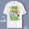 St Patricks Day Bluey One Lucky Kid Classic Shirt 2025